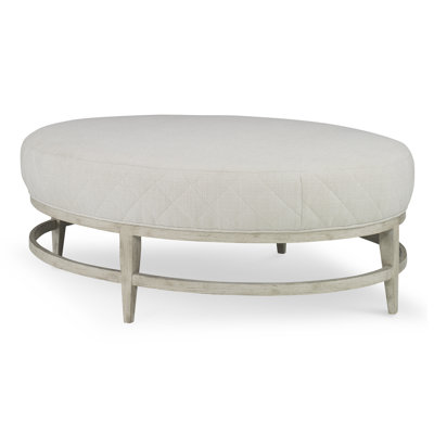 Elliptic Oval Ottoman