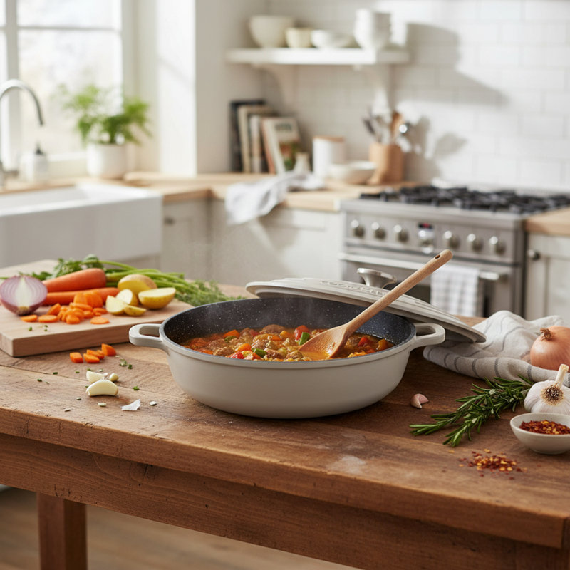 KYEUIN 3.9L Aluminium Dutch Oven