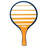 Pattern Paddleball Set