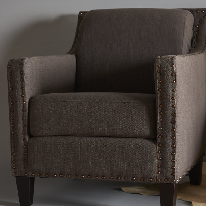 Fauteuil schweitzer, Brun charbon