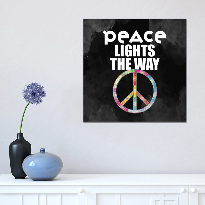 Peace Lights by Kimberly Allen - Wrapped Canvas Print, 45.72 cm H x 45.72 cm W x 1.91 cm D