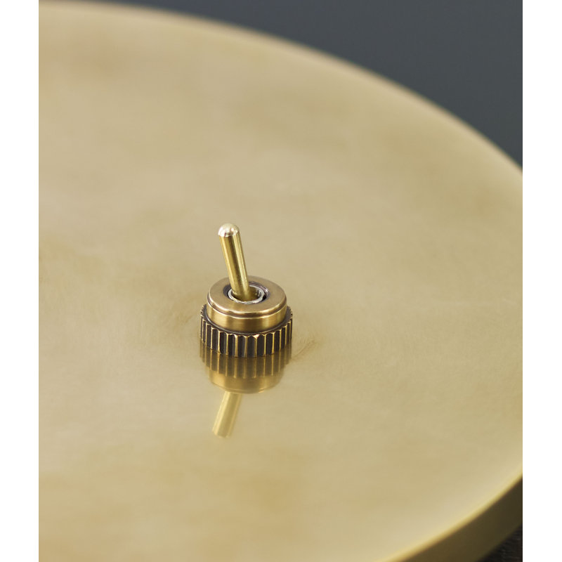 AERIN Clemente Table Lamp, Brass/Black