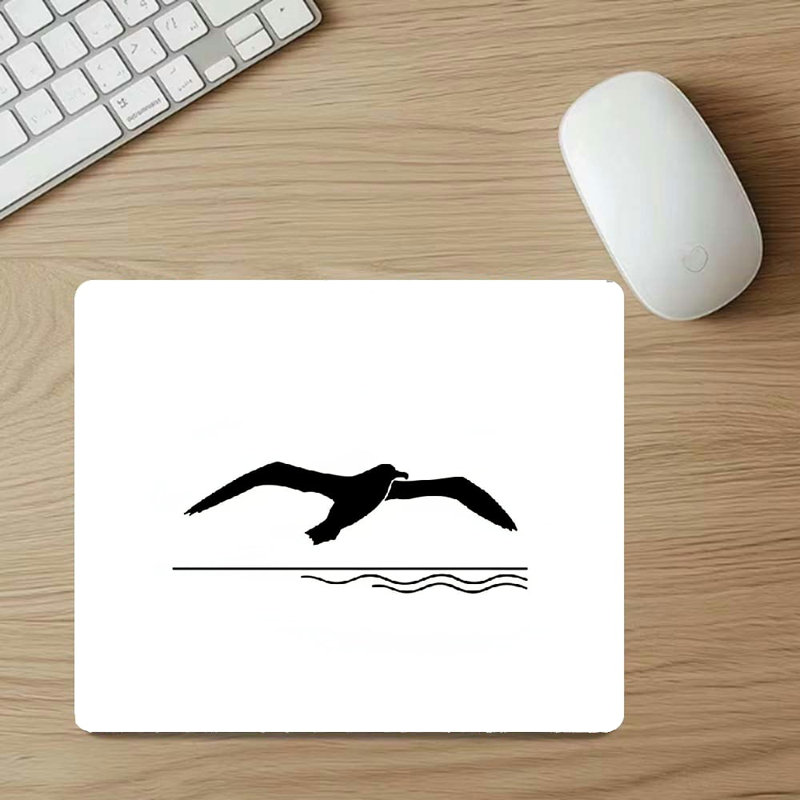 Tapis de bureau 15,75 po x 35,43 po Sea Bird Diatom Mud