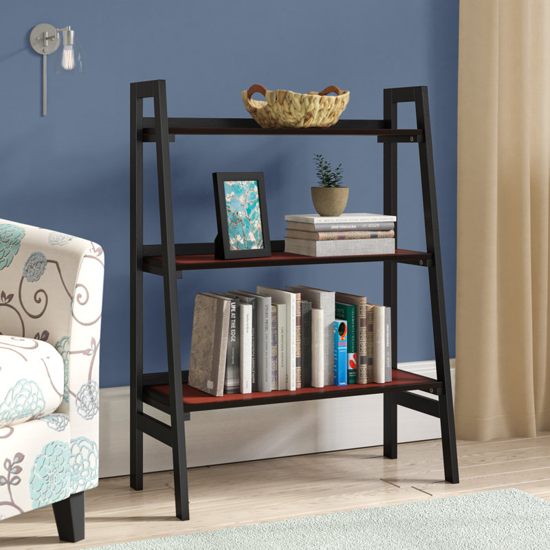 Hilbert Ladder Bookcase, (3 Shelves) 40" H x 30" W x 13.5" D