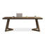 Bureau rectangulaire en bois massif de noyer-18228191