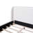 Upholstered Bed Frame With Wingback Headboard-1761902674