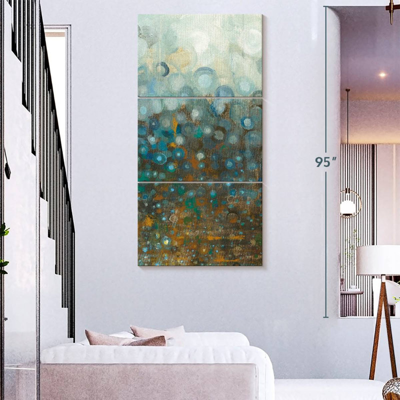 Dots III, 80" H x 39" W