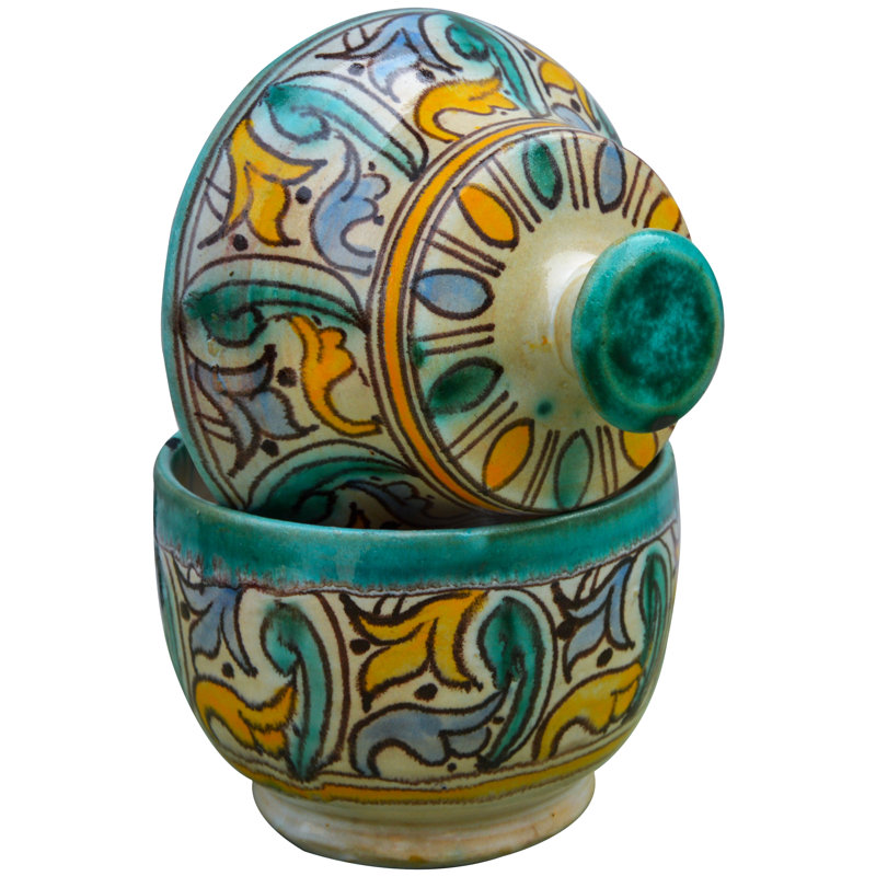Moorish Handmade Ceramic Decorative Bowl