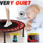 Trampoline pliable avec poignée-Premium-élastique