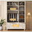 Garde-robe simple blanc classique
