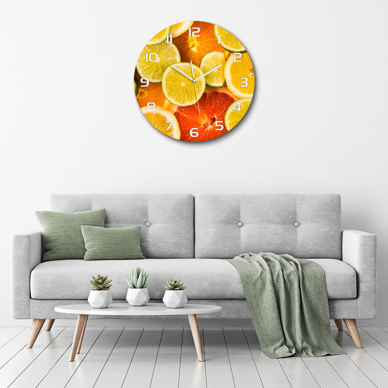 Jons Glass Wall Clock