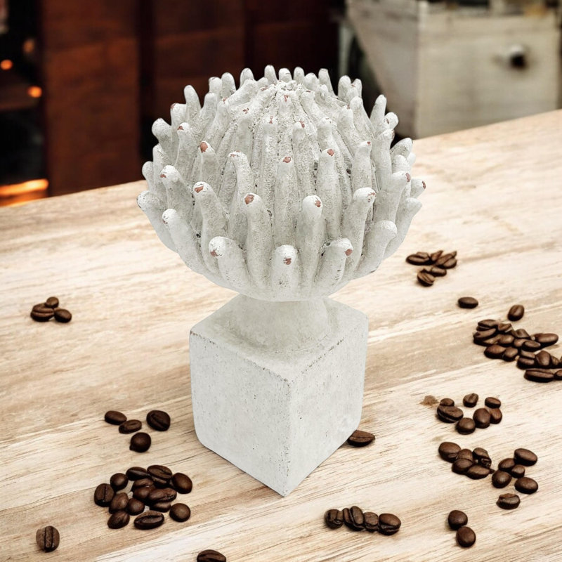Elegant Orion Plant & Flower Sculpture – Perfect Centerpiece for Dining, Living Room, or Workspace Décor