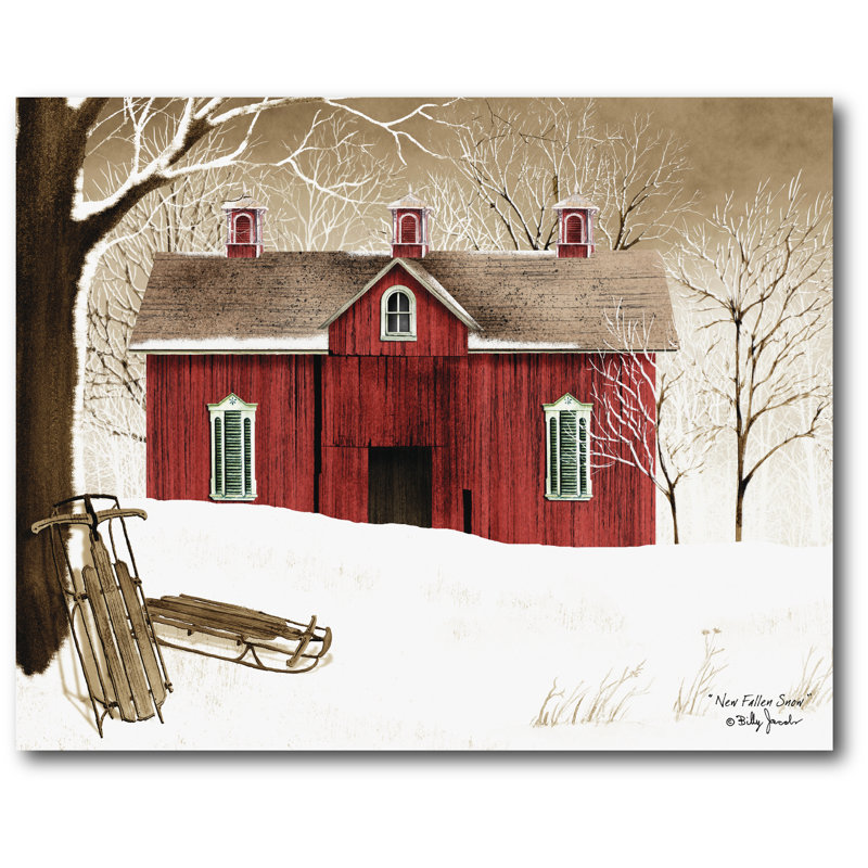 " New Fallen Snow ", 16'' H x 20'' W x 1.5'' D