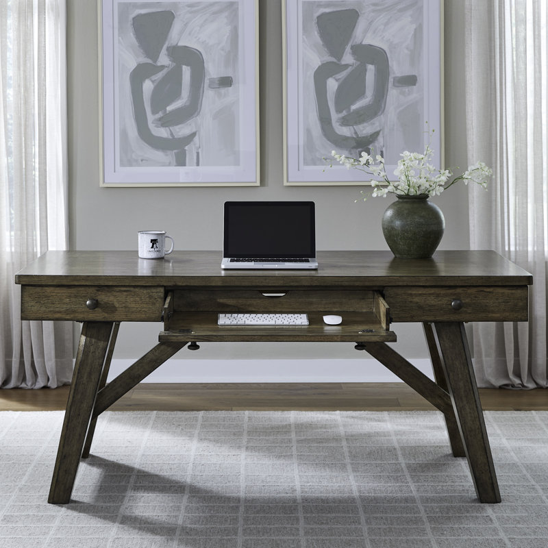  Gertraute Writing Desk w/ Keyboard Tray