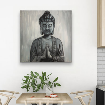 Buddha - 32"x32" art on canvas