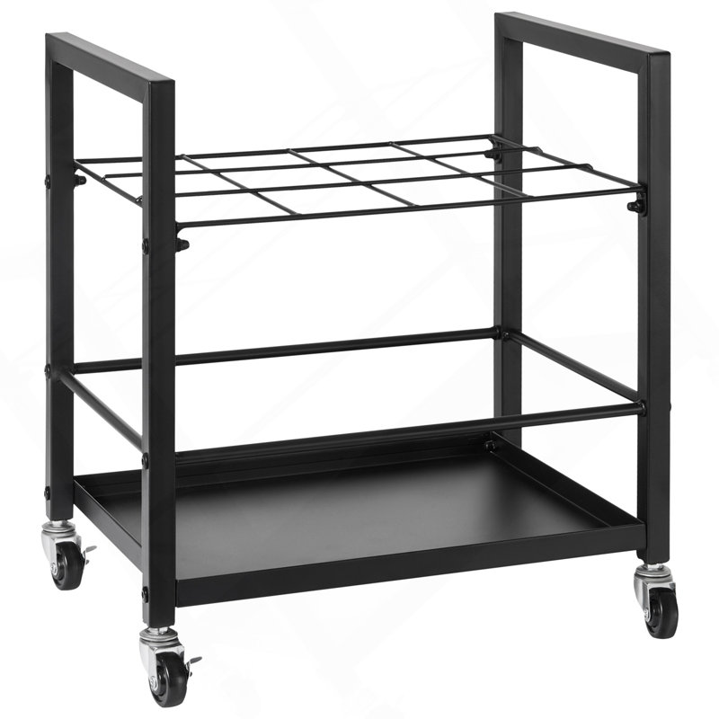 Support de rangement Blueprint, support de plan à 12 fentes avec roues, chariot de rangement mobile en métal pour affiche de carte, plan de construction architecturale, classeur à rouleaux pour la maison, le bureau, l'école