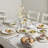 Ivory Dinnerware Tabletops Gallery 12 piece Set Embossed Mosaico