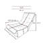 Canapé simple inclinable Fauteuil japonais Tatami-1713073778