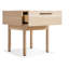 Shale 1 - Drawer Solid Wood Nightstand-94329303