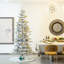Sapin de Noël pré-éclairé givré Johvan-910065906
