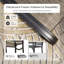 Ensemble repas pour patio 6 personnes avec parasol-998064344-998064347