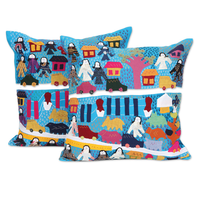 Housse de coussin 100% coton