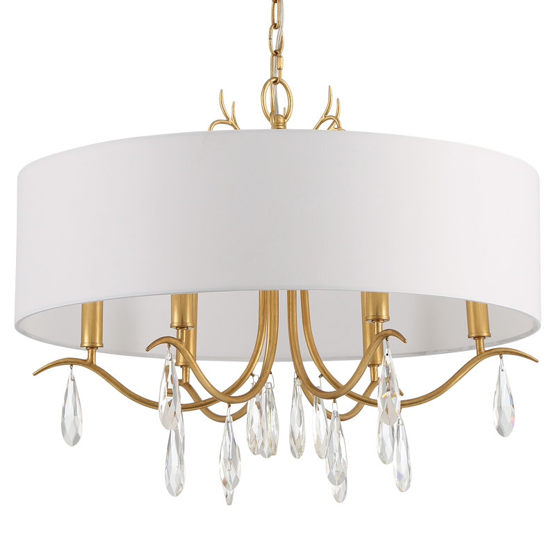 Lustre tambour 6 lumières Elliyah
