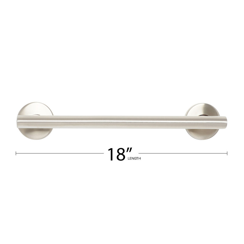 Barre d'appui murale Coronado, Satin, l 18 po