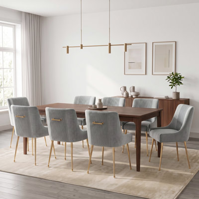Elian Velvet Upholstered Dining Chair