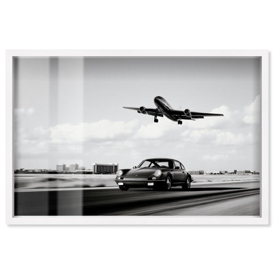 «Sports Car Takeoff Shadowbox», photographie élégante par Art Remedy