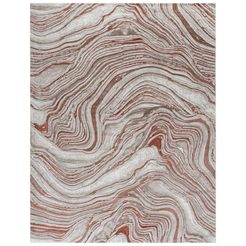 Tapis abstrait Meadow 500 Performance, Rectangle 8 pi x 10 pi