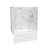 Utile 6032 Composite Direct-to-Stud Three-Piece Tub Wall Kit in Marble Carrara-123534261
