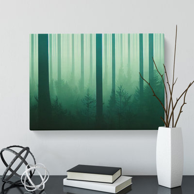 A Head Turning Forest - Wrapped Canvas