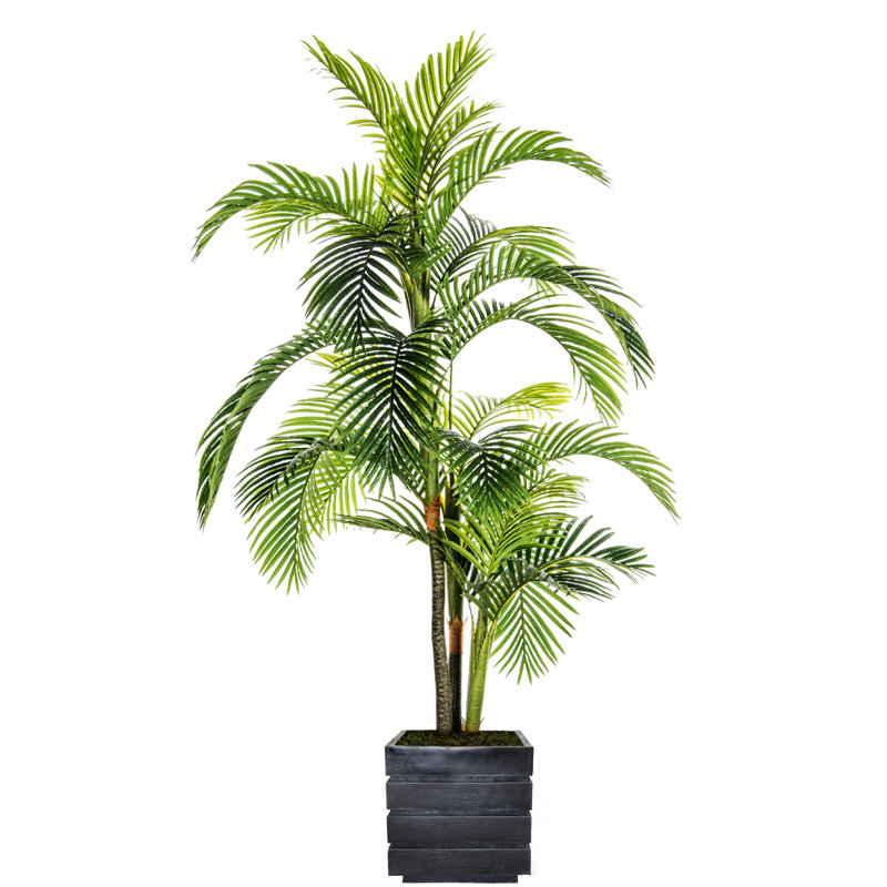 Palmier artificiel 86 po Panama, Noir