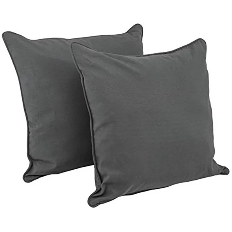 Soft Home Furnishings Throw Pillow, Gray