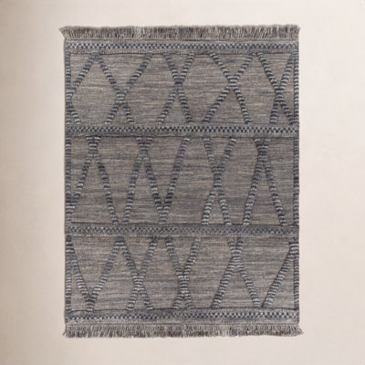 Leanna Hand-Knotted Chevron Rug