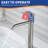 Bathroom Vessel Faucet One Hole Single Handle Bwol Sink Faucet Stainless Steel With Pop Up Drain Lavatory Mixer Tap Water Supply Hose Guest Bath-115285290