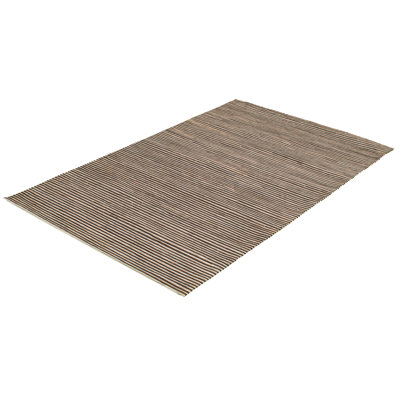 Cowhide Striped Indoor Rug