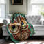 Festive Feathered Friend - 1 Piece Premium Sherpa Blanket-23294907