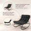 Grand fauteuil de patio et repose-pieds avec coussins Caili-97812788