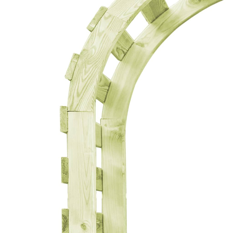 Helwig 2.3m x 1.3m Wood Pergola