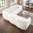 Moon Leather L-Shaped Sectional with Ottoman Symmetrical-97876719
