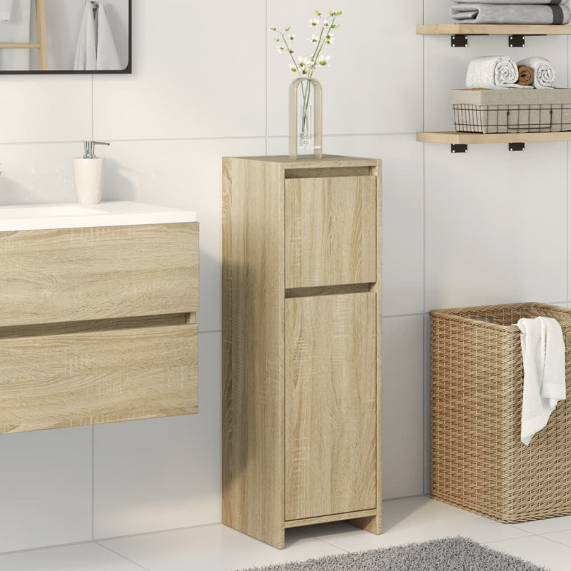 Dorla Linen Cabinet, Sonoma Oak