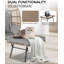 Oversized Wicker Egg Garden Chair with Cushion-827506219