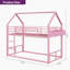 Lit superposé simple en métal avec 2 sacs de rangement, lumières DEL-971736500