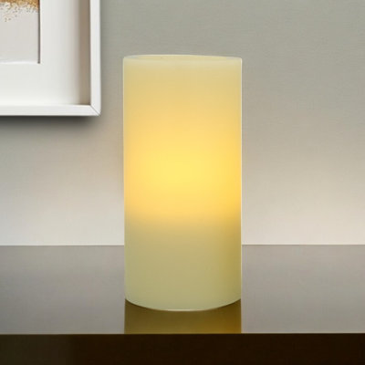 Unscented Flameless Pillar Candle