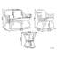 Sigurd 4 Seater Rattan Sofa Set