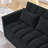 Convertible  Sleeper Sofa with Adjustable Backrest-147576796