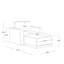 Fauteuil d'appoint avec repose-pieds Libbna