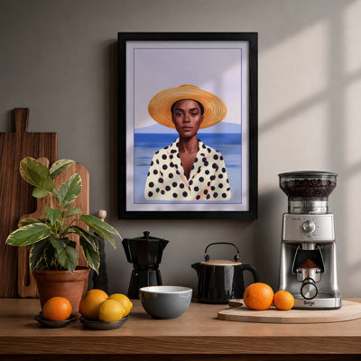 Seaside Reverie Coastal - Framed Print